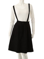 【ECURY】サス付ミディフレアスカート