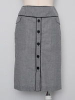 ギンガムペンシルスカート