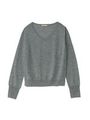 ハイゲージVネックニット