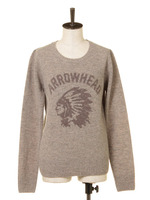 ARROW　HEAD　ジャガードニットプルオーバー