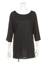 TR天竺ラインストーンロンT