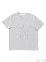 【GELATO PIQUE HOMME】V.D限定メッセージアンサーロゴTシャツ