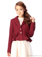 【LIZLISA】ショートぺプラムジャケット