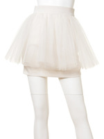 チュールぺプラムスカート
