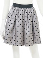 ドットフロッキースカート