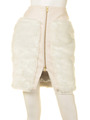 Candy Fur Front Zip Skirt