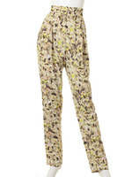 フラワータックパンツ