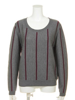 カラーストライプニット