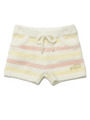 moco moco’スムーズィー’カラフルボーダーbabyショートパンツ