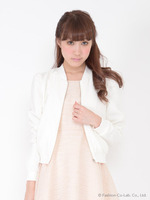 パフスリーブブルゾン