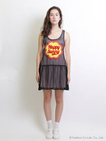 LSB symblic mesh dress