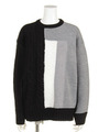 MIXBLOCKknitTOP