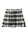 チェックプリーツスカート