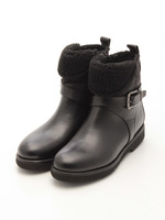 折り返しムートンショートブーツ(AJOROUTLET)