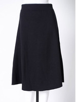 裏起毛ミモレスカート