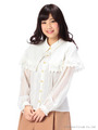 【LIZ　LISA】ポンチョレースブラウス