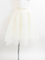 追加生産【宮田聡子さんカタログ着用】オーガンジースカート