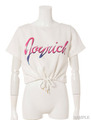 Joyrich Retro Logo Half Sleeve Cropped Crew