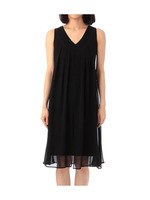 ニットシフォンドレスワンピース