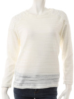 【ECURY】ショルダーレース切替トップス