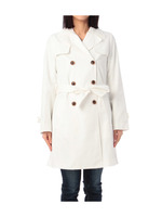 リボンベルトつきトレンチコート