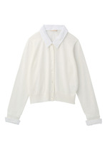 レースニットカーディガン