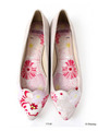 ●Disney Alice in Wonderland●Flower pointy toe flats