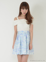 3Dフラワースカート