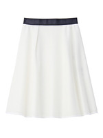 [L]ハイウエストフレアスカート