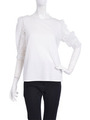 【CHIC】エスニックレーススリーブTOPS