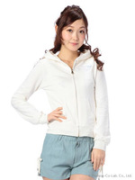 【Tralala】ハート&リボンパーカー