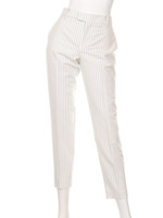 ストライプセンタープレスパンツ