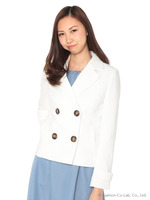 【セシルブック掲載】スリムダブルジャケット