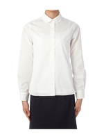 ラウンドカラーコットンシャツ