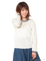 衿ライン56JQニットプルオーバー