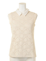 【ROSE BUD】SHIRT/C SLV-LESS TOP