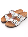 【SONIA.C】FLOWER 2 BUCKLE SANDAL