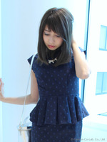 ドットAラインブラウス