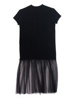 tulle cut-sew one-piece