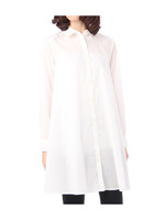 Aラインチュニックシャツ/ホワイト(001)