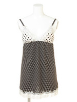 DOUBLEDOTワンピース/ブラック