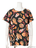 FUNNY JUNK FOOD TOPS/IVORY