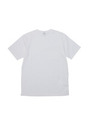 GIZAコットンクルーネックTシャツ/ホワイト(001)