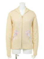 Lolipop　Knit　Cardigan/Sax