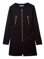 PJ/MHBビッグポケットコート/ブラック