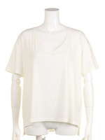 TESJVネックTシャツ/IVORY