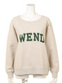 WENDプリントスウェット/GRN