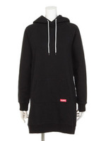 XG LOGO HOODIE DRESS/OLIVE