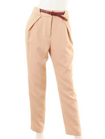 [L.B DAILY STOCK]ベルト付タックパンツ/KKI