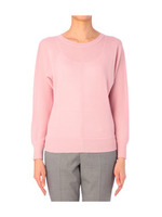 [L]クルーネックドルマンニット/ピンク系(072)